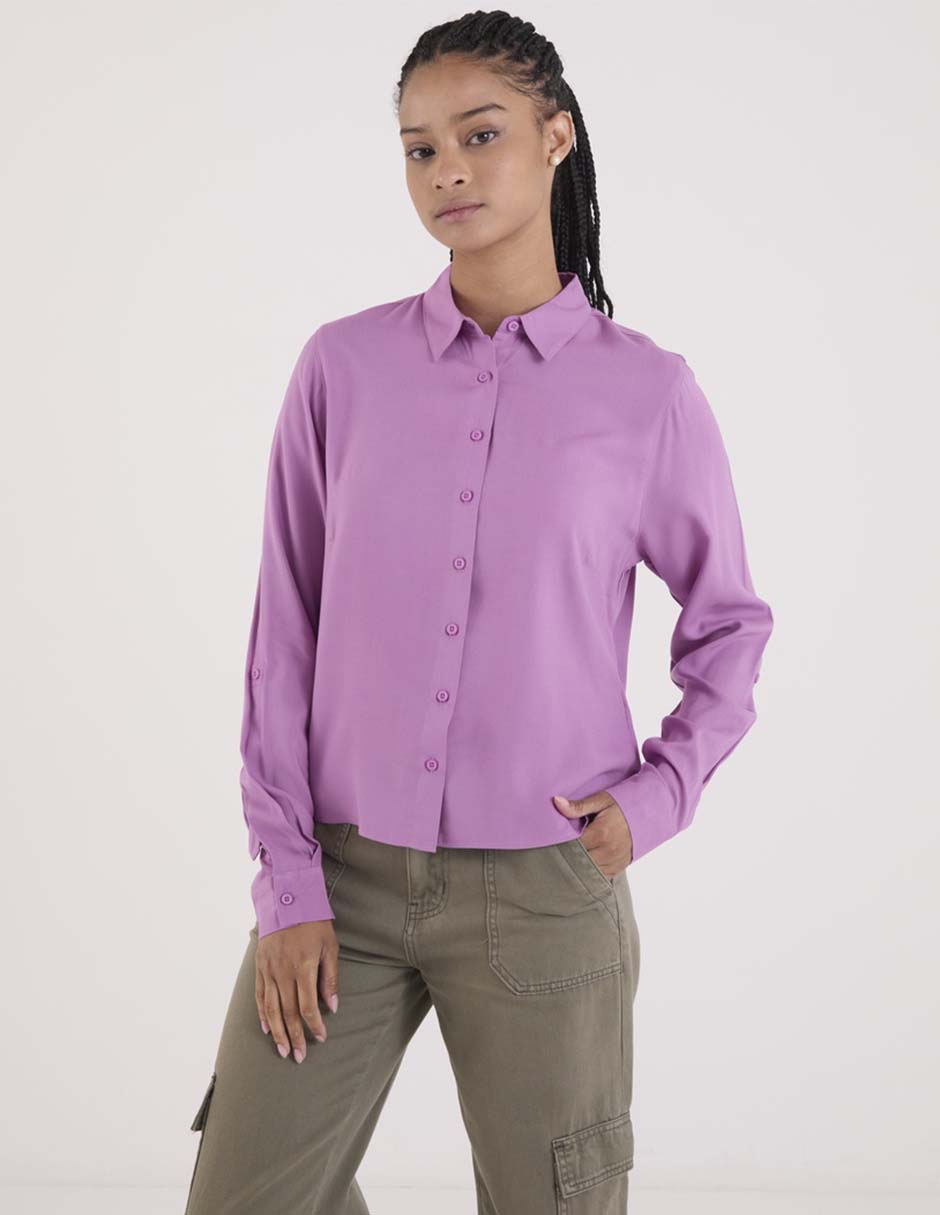 Blusa manga larga para mujer 2