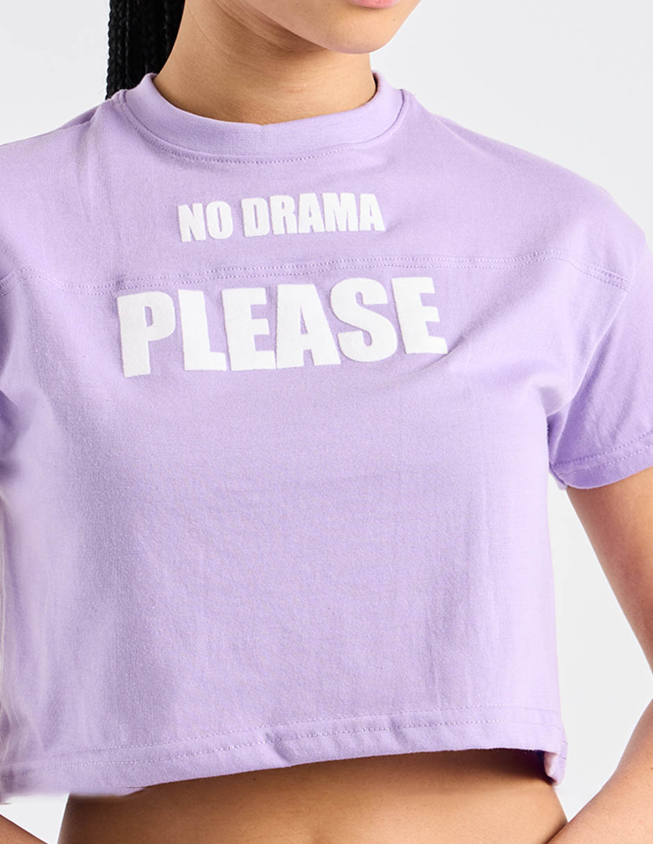 Playera manga corta cuello redondo para mujer 5