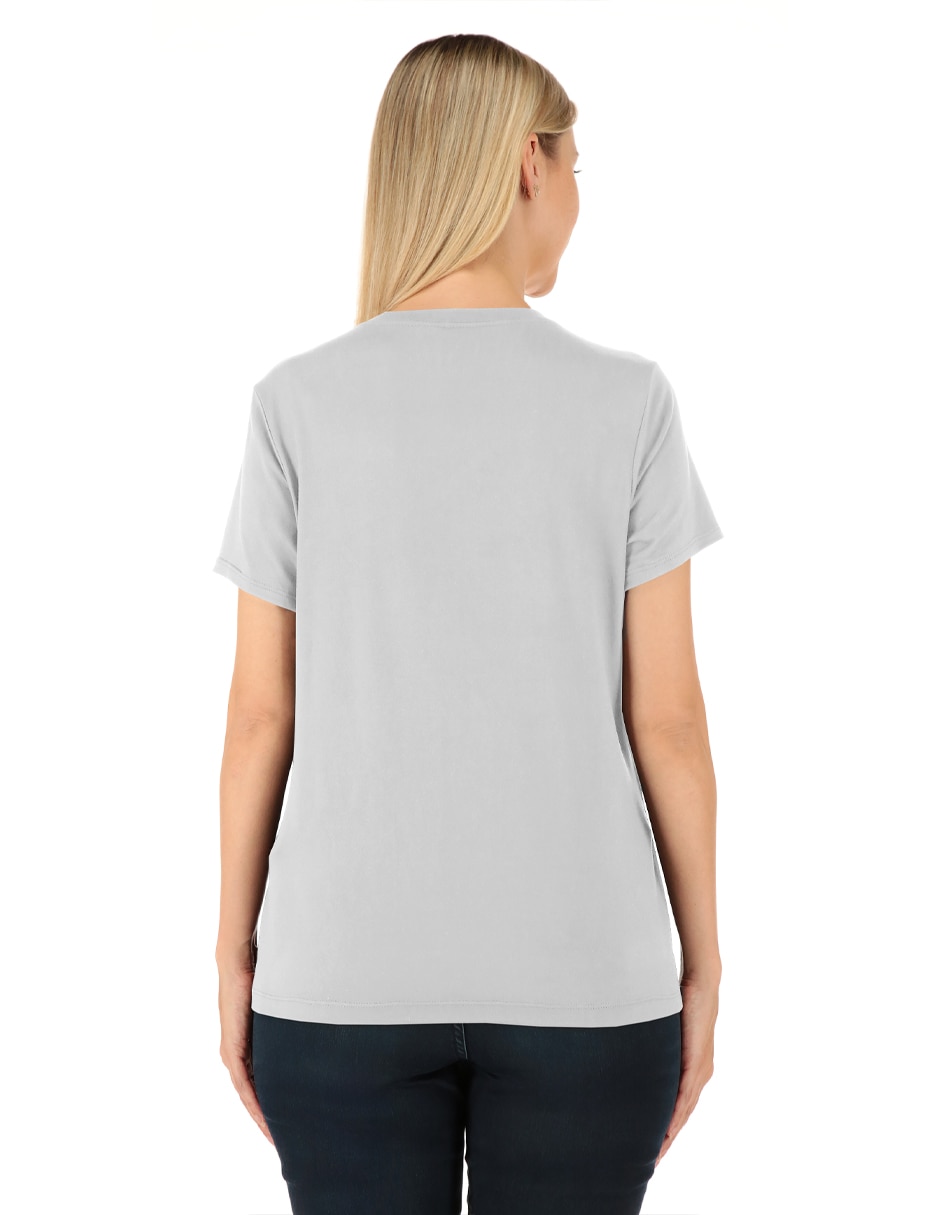 Playera manga corta Disney cuello redondo para mujer 2