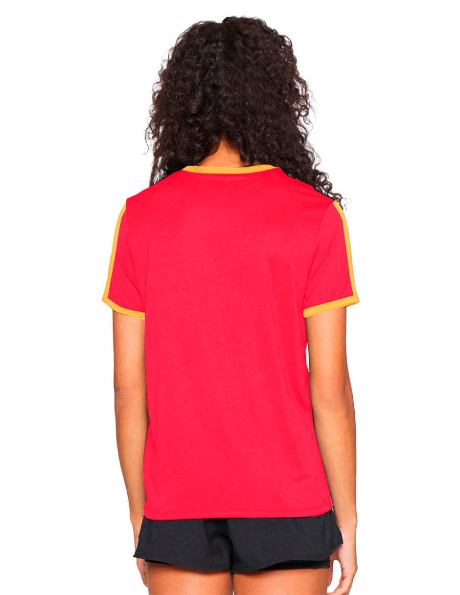 Playera manga corta cuello redondo para mujer 2