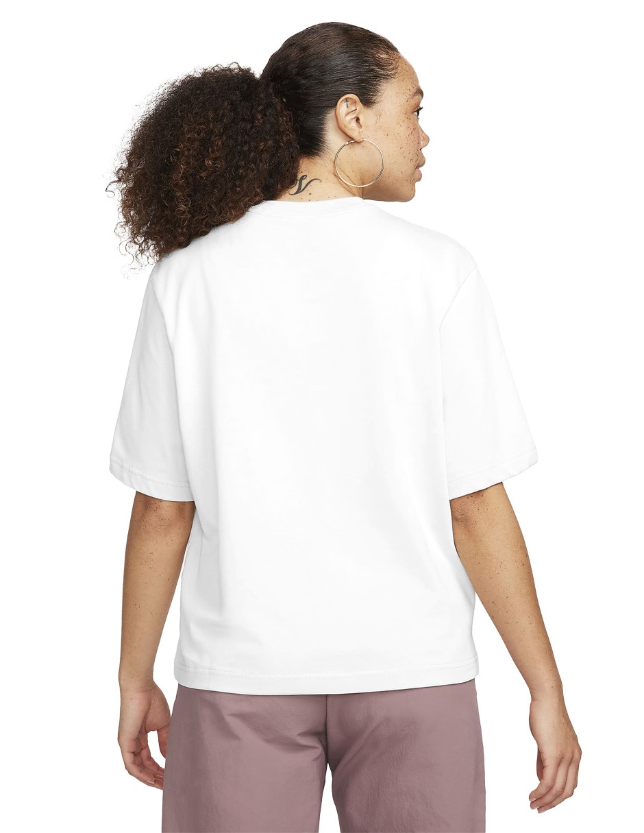 Playera manga corta cuello redondo para mujer 2