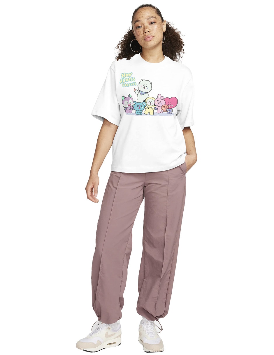 Playera manga corta cuello redondo para mujer 3